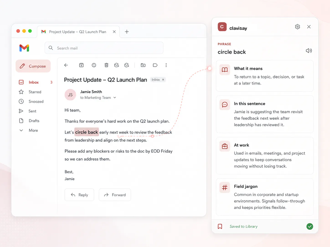 AI Explanations for workplace context